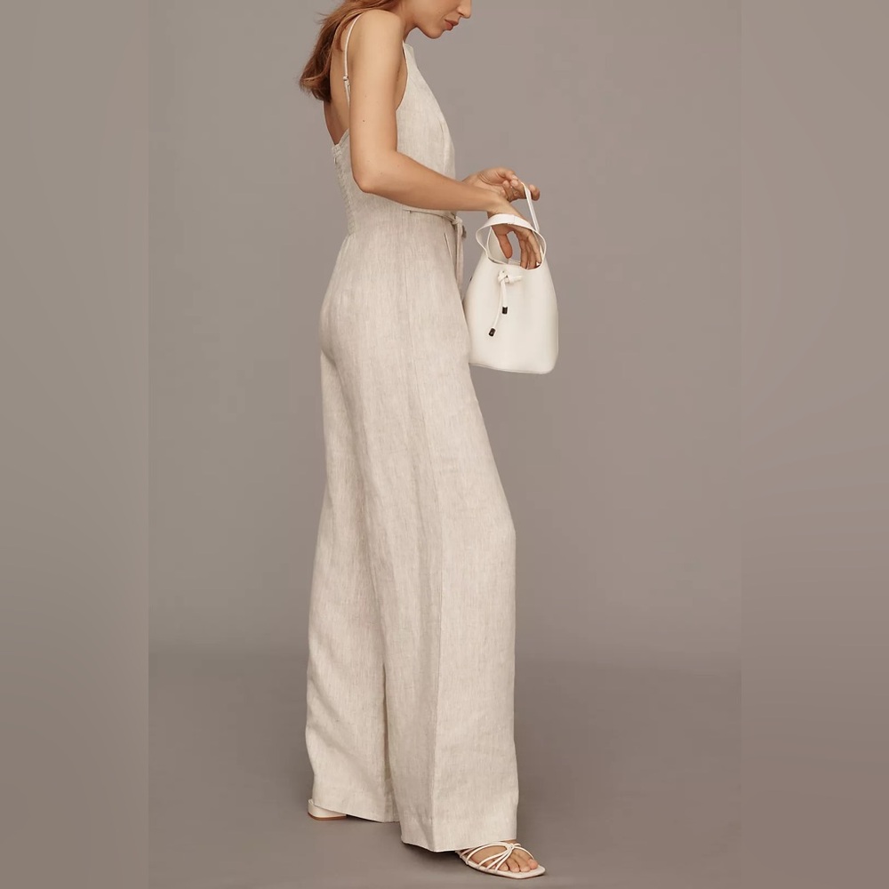 NWT Reformation Ciara Linen Jumpsuit - Picture 4 of 7